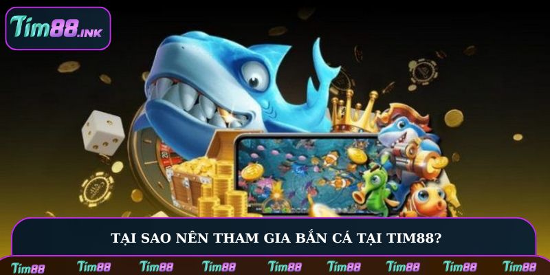 Tại sao nên tham gia bắn cá tại Tim88?