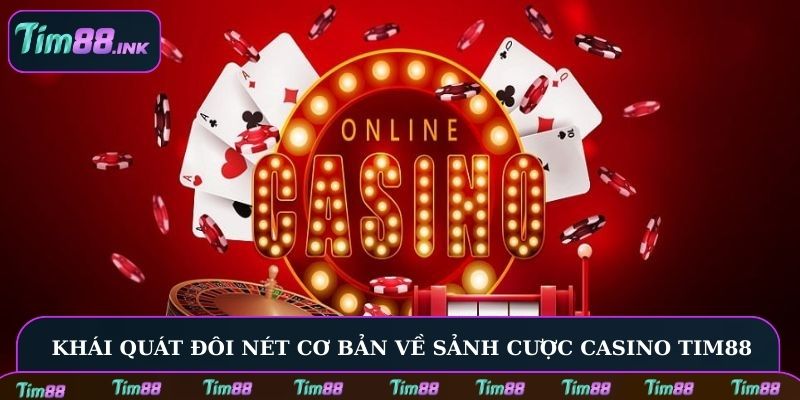 Khái quát đôi nét cơ bản về sảnh cược Casino Tim88