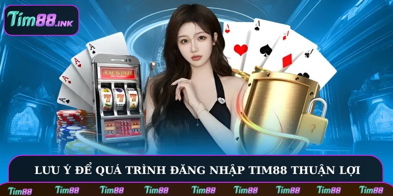 Lưu ý quan trọng để quá trình đăng nhập Tim88 thuận lợi