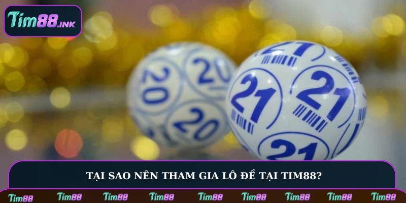 Tại sao nên tham gia lô đề tại Tim88?