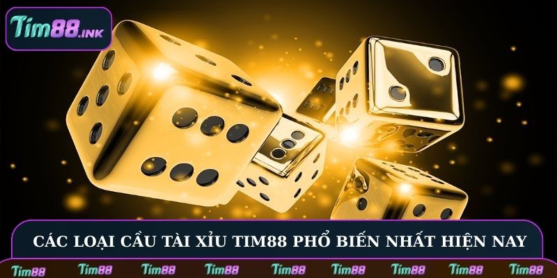 Các loại cầu Tài Xỉu Tim88 phổ biến nhất hiện nay